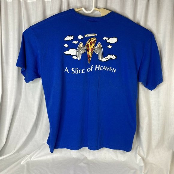 Vtg Mystic Pizza A Slice of Heaven T Shirt 2XL 80s - Picture 2 of 9